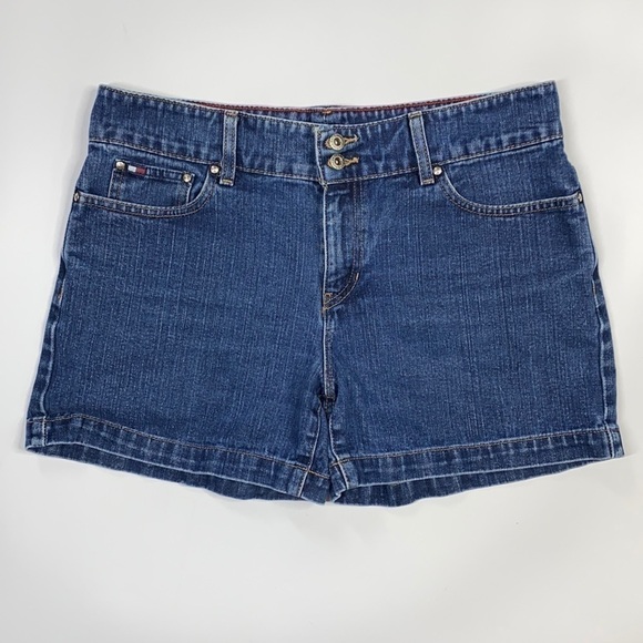 Vintage Tommy Hilfiger Denim Shorts Size 10 - Picture 1 of 9